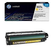 HP 307A Yellow LaserJet Toner Cartridge CE742A